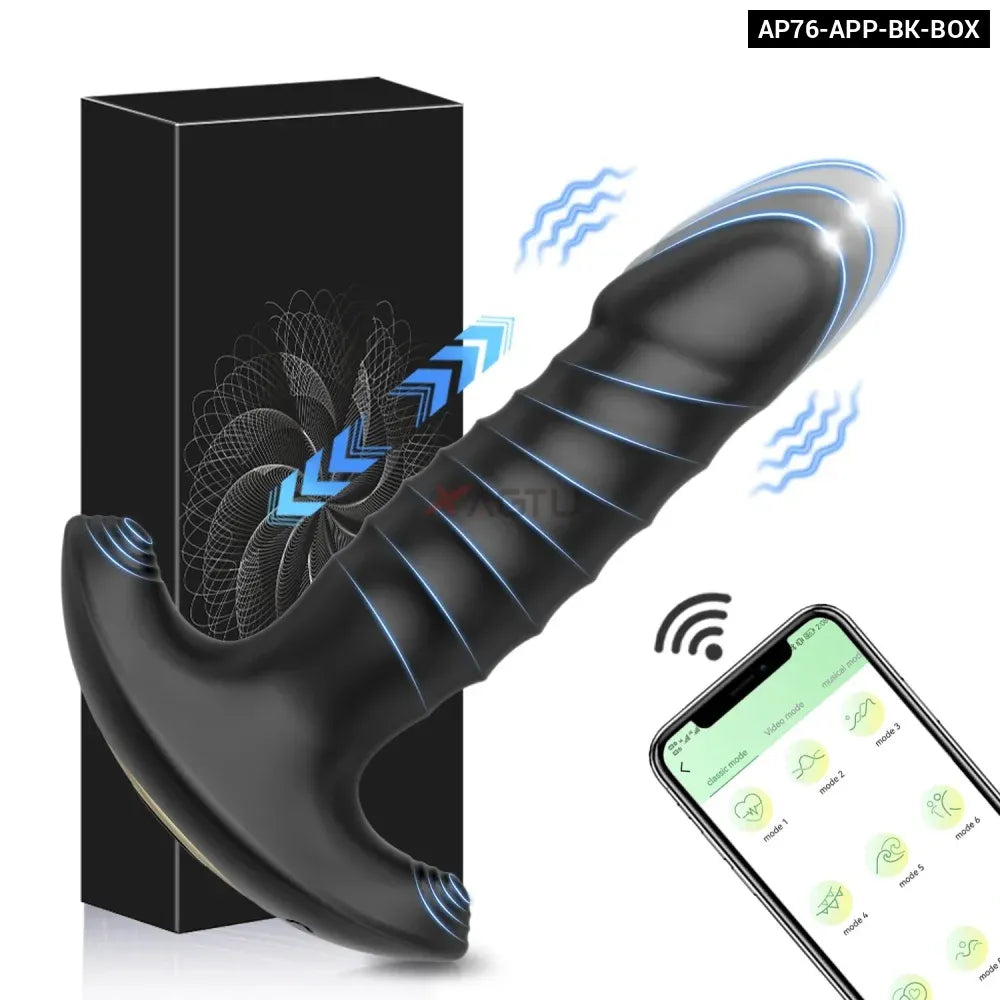 Telescopic G Spot Vibrator for Women App Controlled